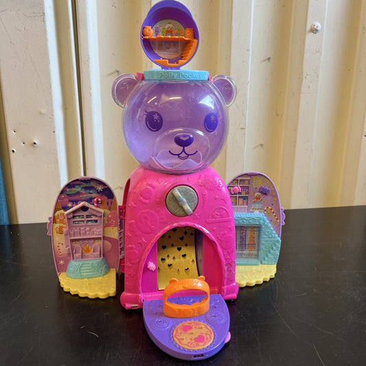 2021 Polly Pocket Gumball Bear Playset 12" Machine Only