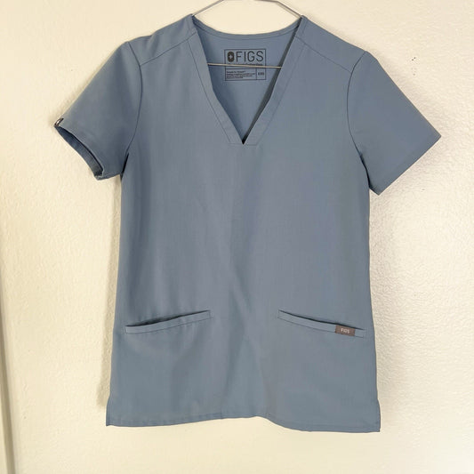 FIGS Casma Two Pocket Women’s Scrub Top PO# 1425 Size XXS Style # FW1100