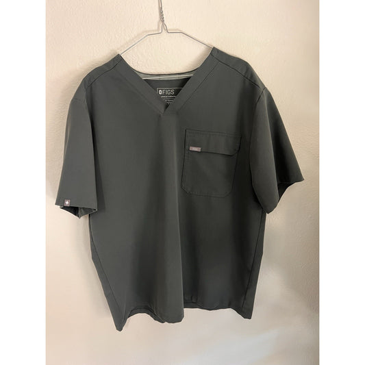 FIGS Leon 1 Pocket Men’s Scrub Top Size XL