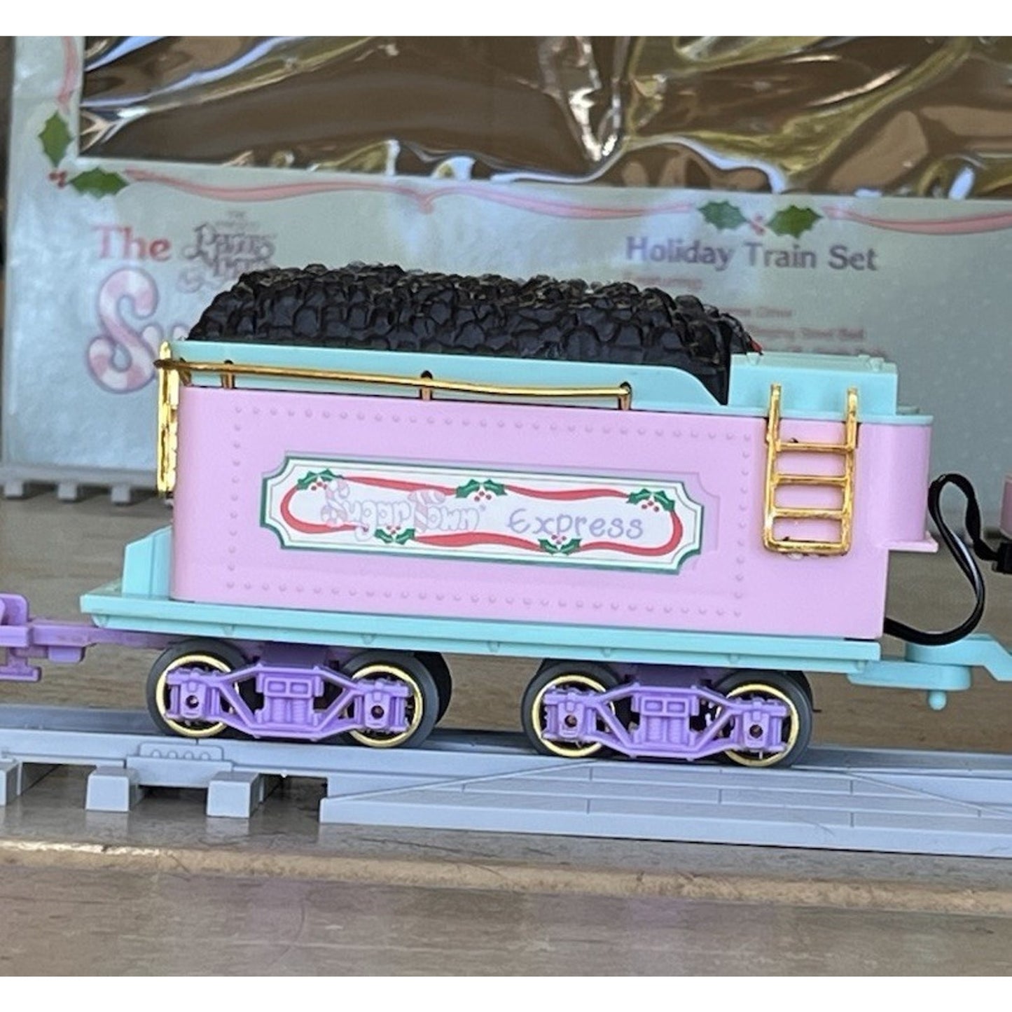 Vintage Enesco Holiday Precious Moments The Sugar Town Express Train Set