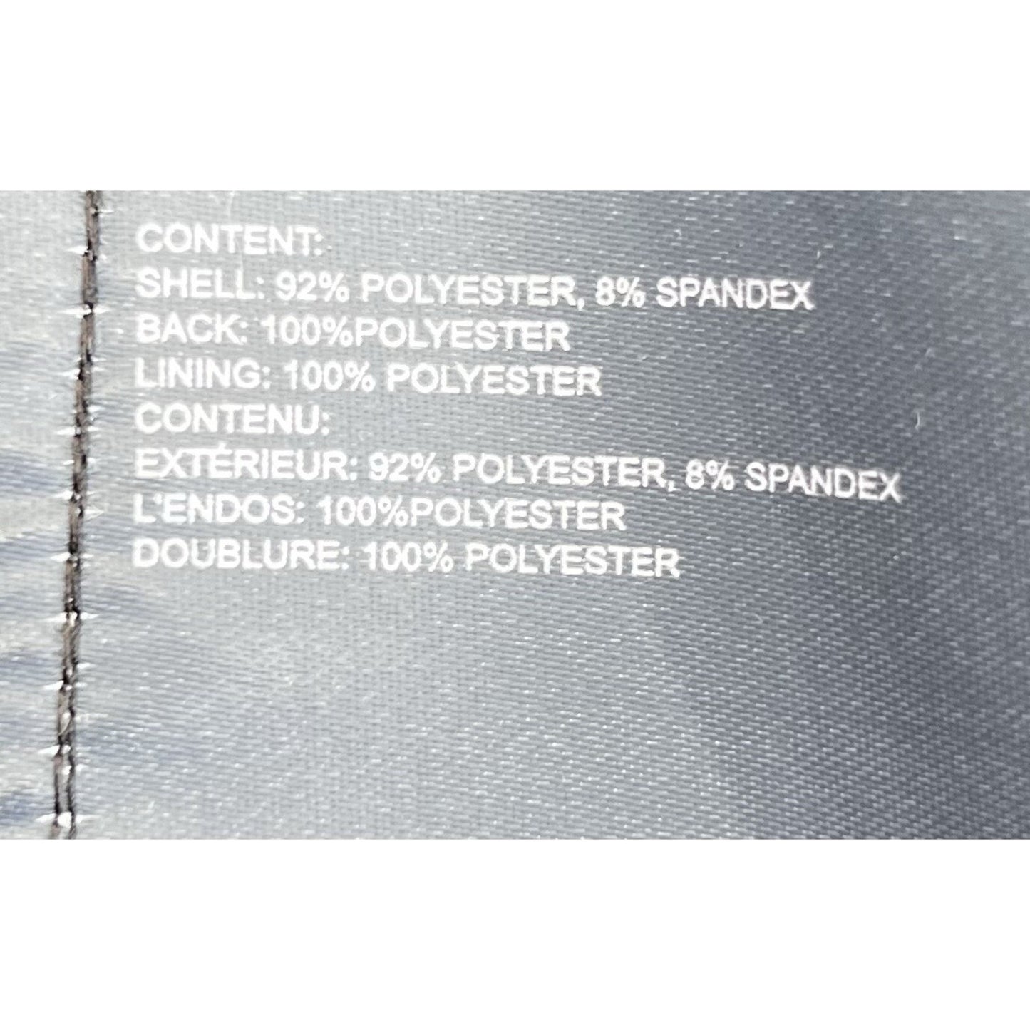 Nautica Men's (L) Heather Gray Fleece Lined Stretch Soft Shell Full Zip Jacket