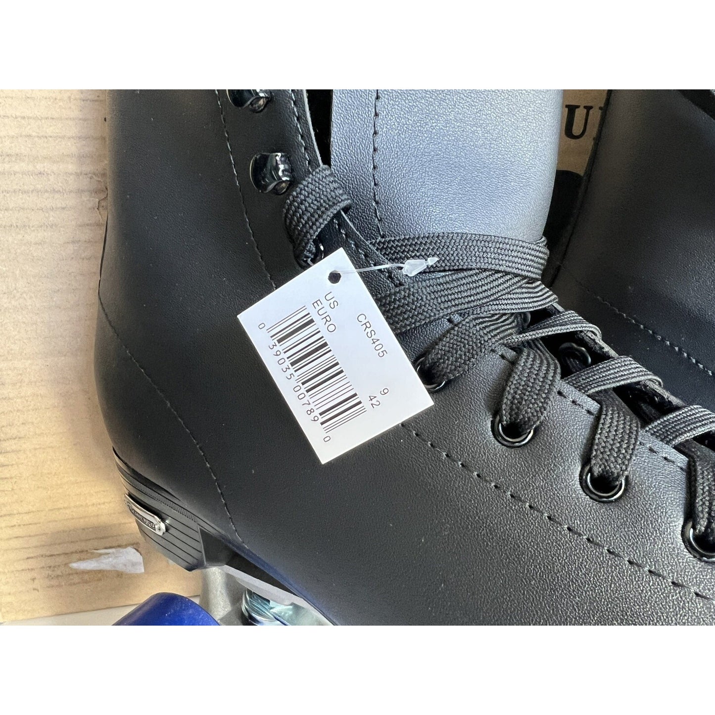 Chicago Mens Classic Rink Roller Skates Sz 9 Black Beginners Indoor Outdoor