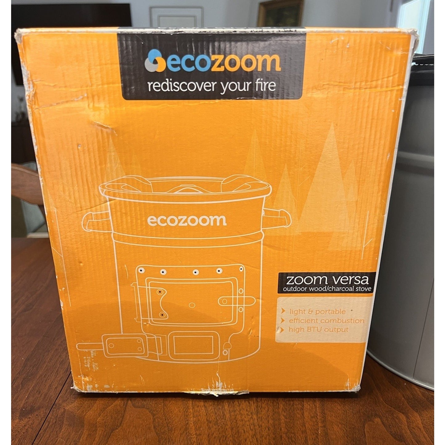 EcoZoom Zoom Versa Biomass Wood Charcoal Cook Stove Camping Survival Emergency