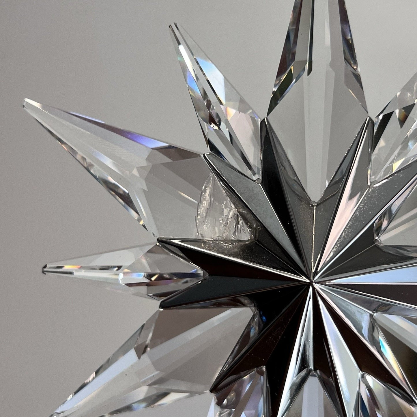 Swarovski Rockefeller Shining Star 2006 Crystal Tree Topper ❄️ Flawed ❄️