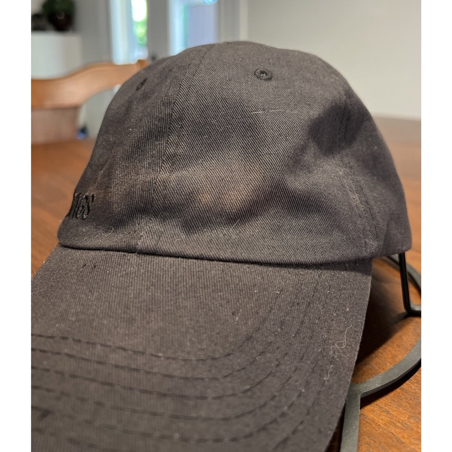 FIGS Scrubs 100% Cotton Adjustable Baseball Cap – Black – Unisex