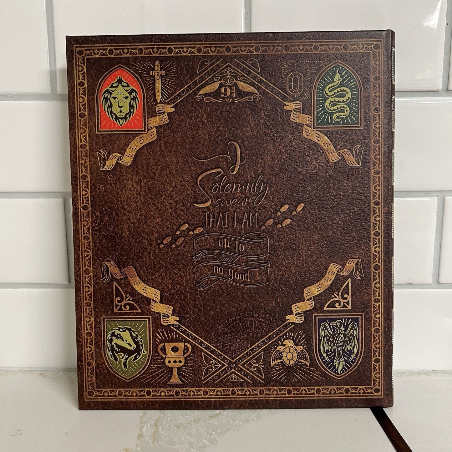 NEW Harry Potter Marauder's Map ScrapBook Photo Album Journaltale Hardcover