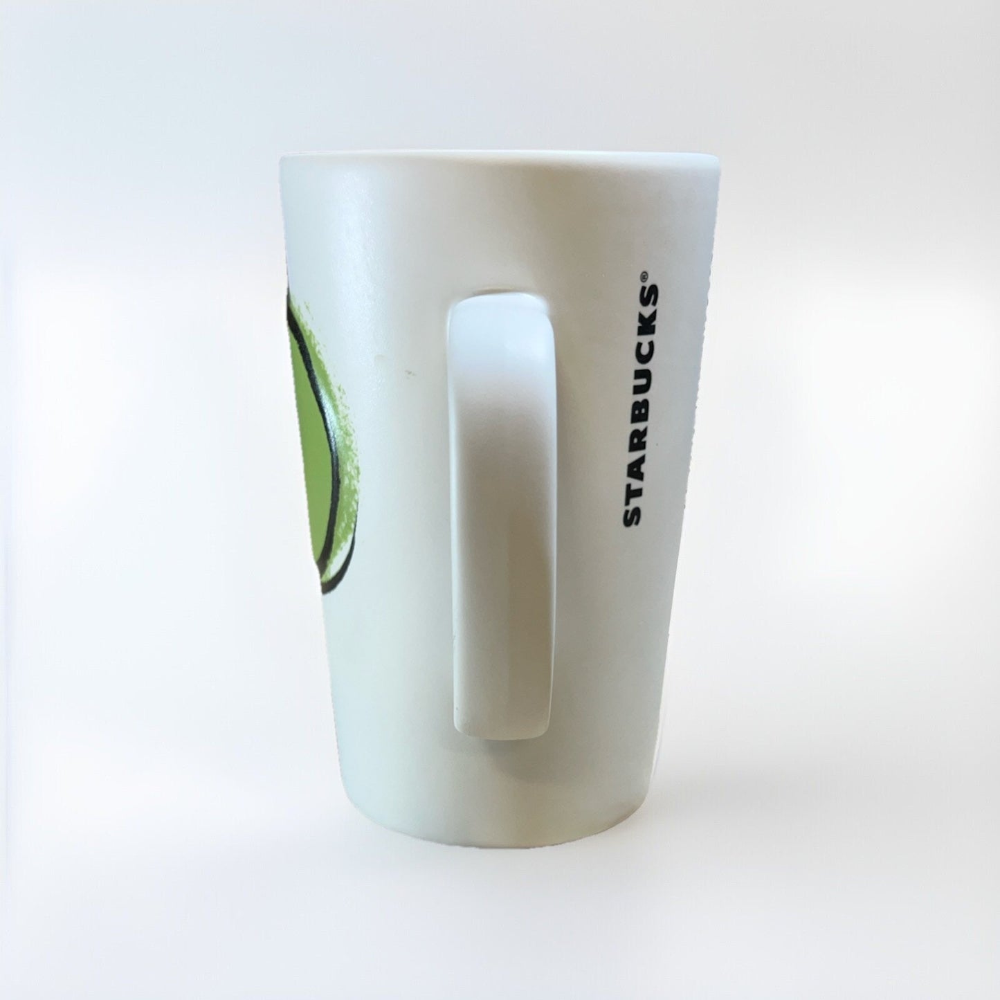 Starbucks Dot Collection Green Bicycle Coffee Mug Ceramic Cup 16 Oz 2015