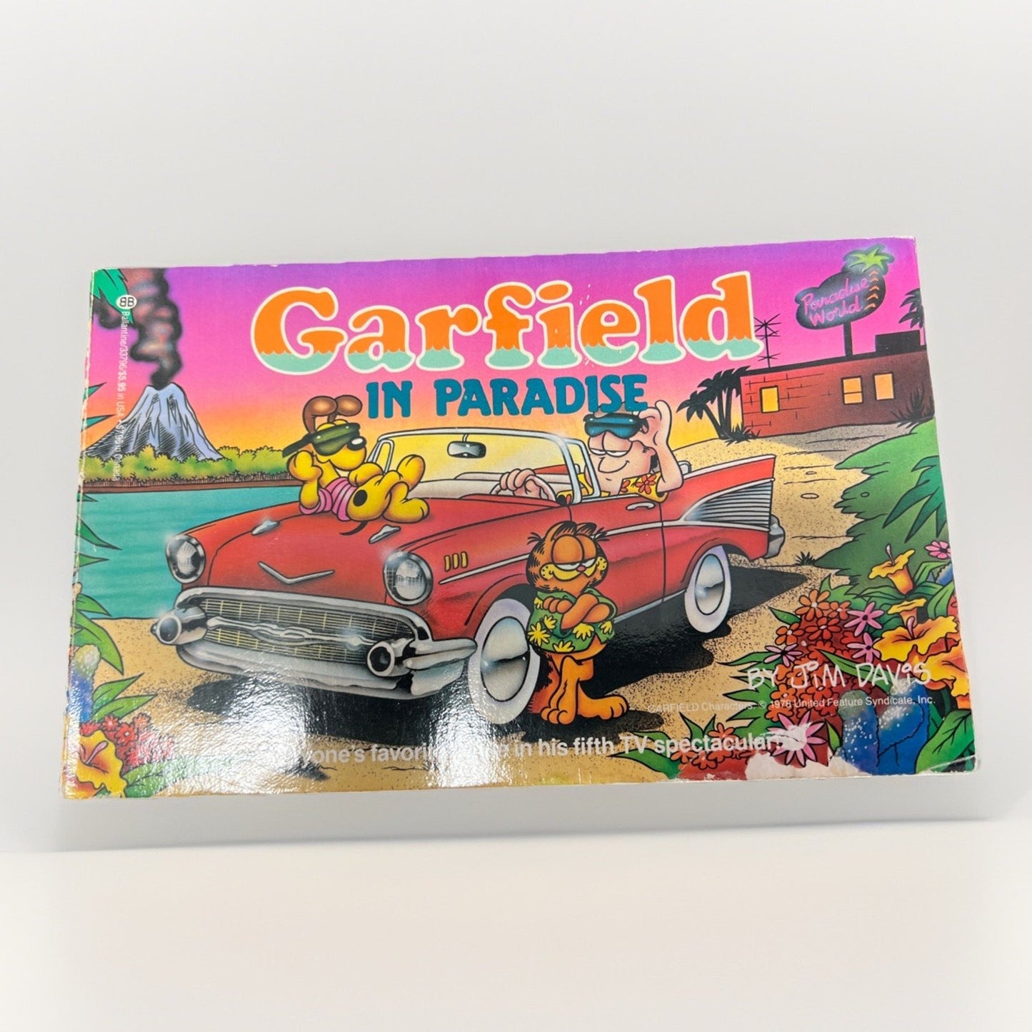 Vintage Lot Of 4 Garfield Books Ranging From 1983 To 1986 By Jim Davis