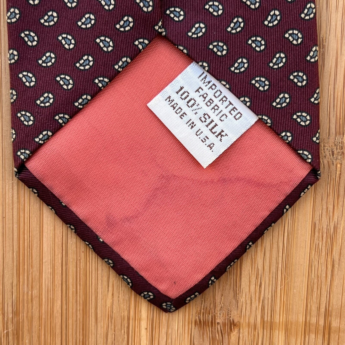 Yves Saint Laurent Long Designer Luxury Necktie YSL 100% Silk 3”x60” Made In USA