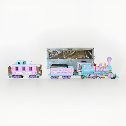 Vintage Enesco Holiday Precious Moments The Sugar Town Express Train Set