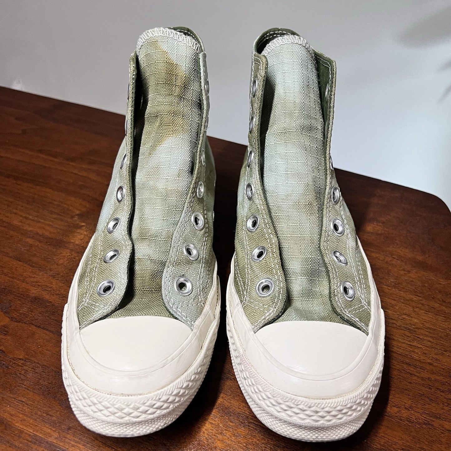 Converse 6.5 Chuck 70 High Twisted Vacation Street Sage Green 167648C CTAS