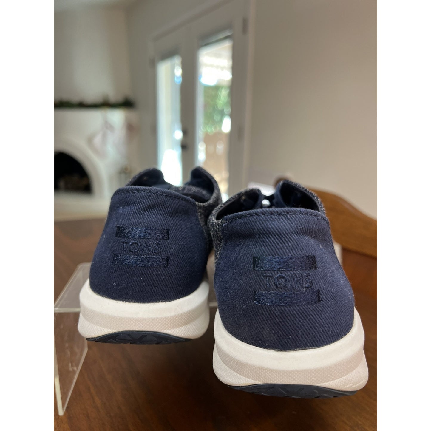Toms Del Rey Navy Men’s Sneaker Size 9