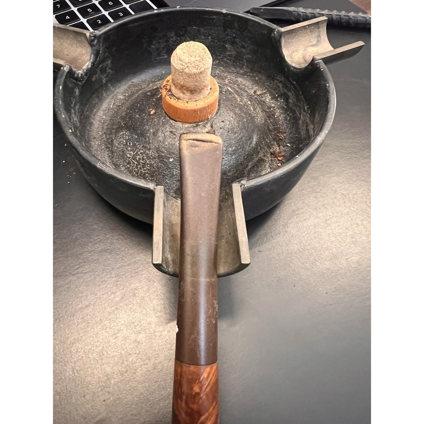 Dr. Grabow Golden Duke Vintage Estate Tobacco Pipe - Billiard Style