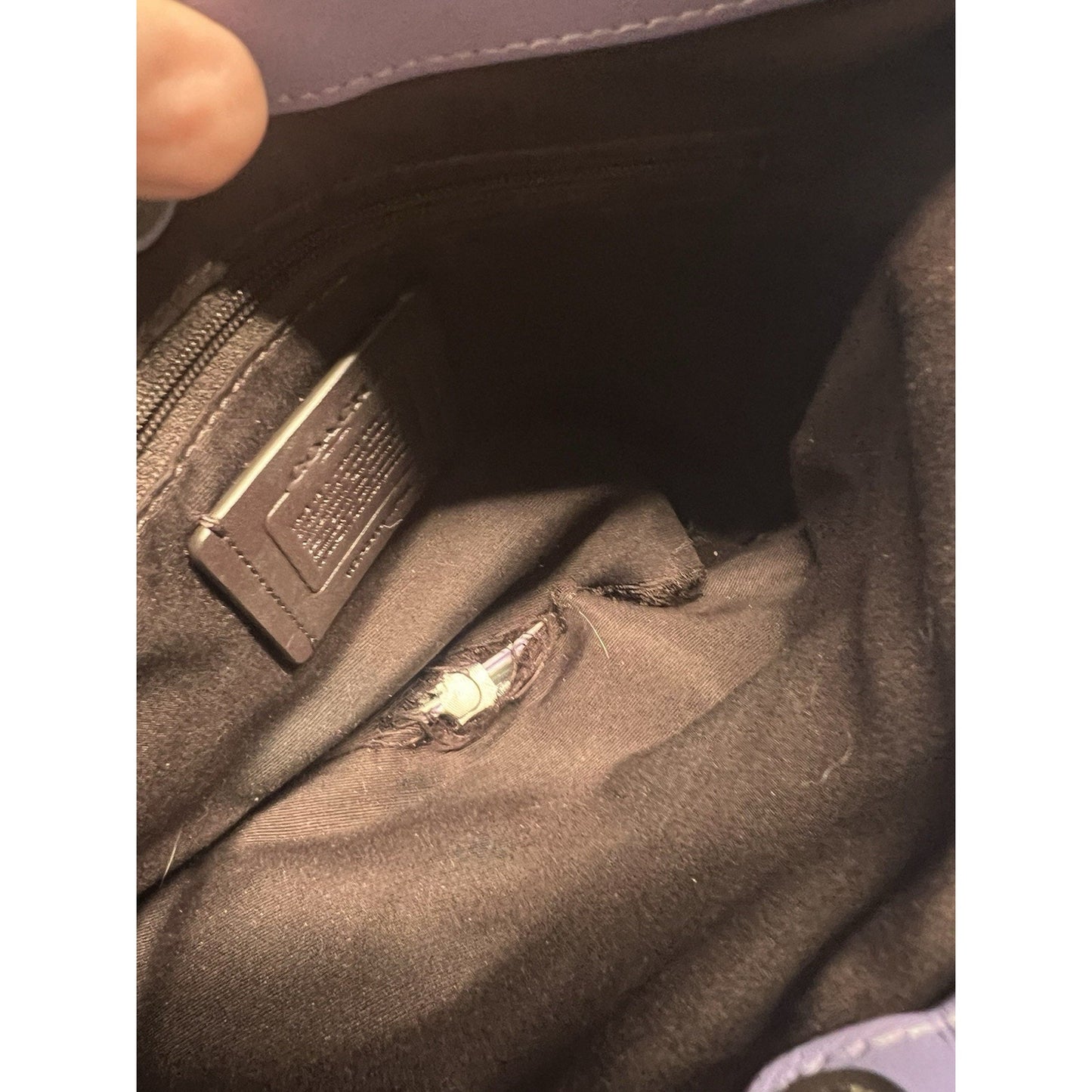 Coach Penelope Light Violet Shoulder Bag