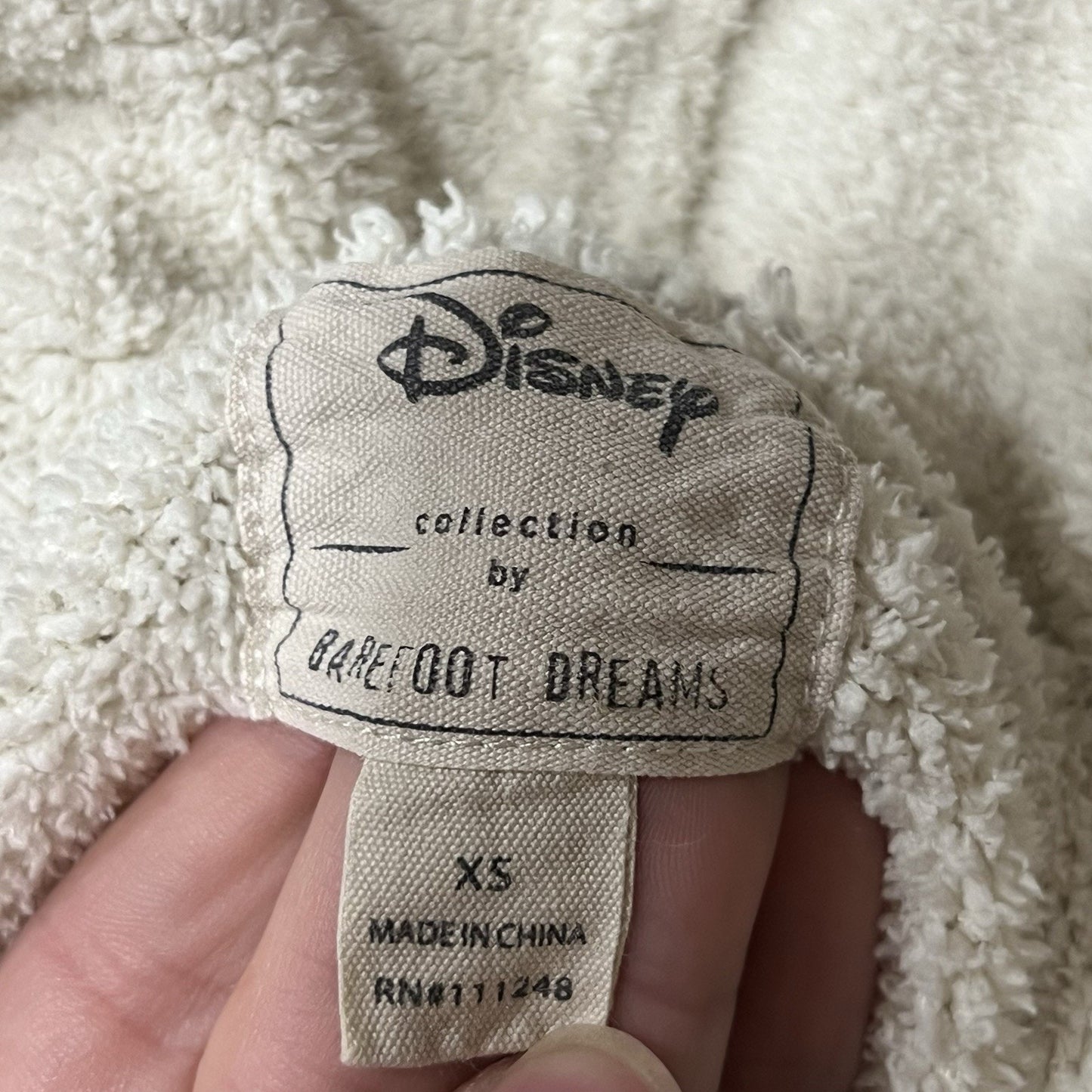 Barefoot Dreams Disney Minnie Mouse Hoodie XS CozyChic Sweater
