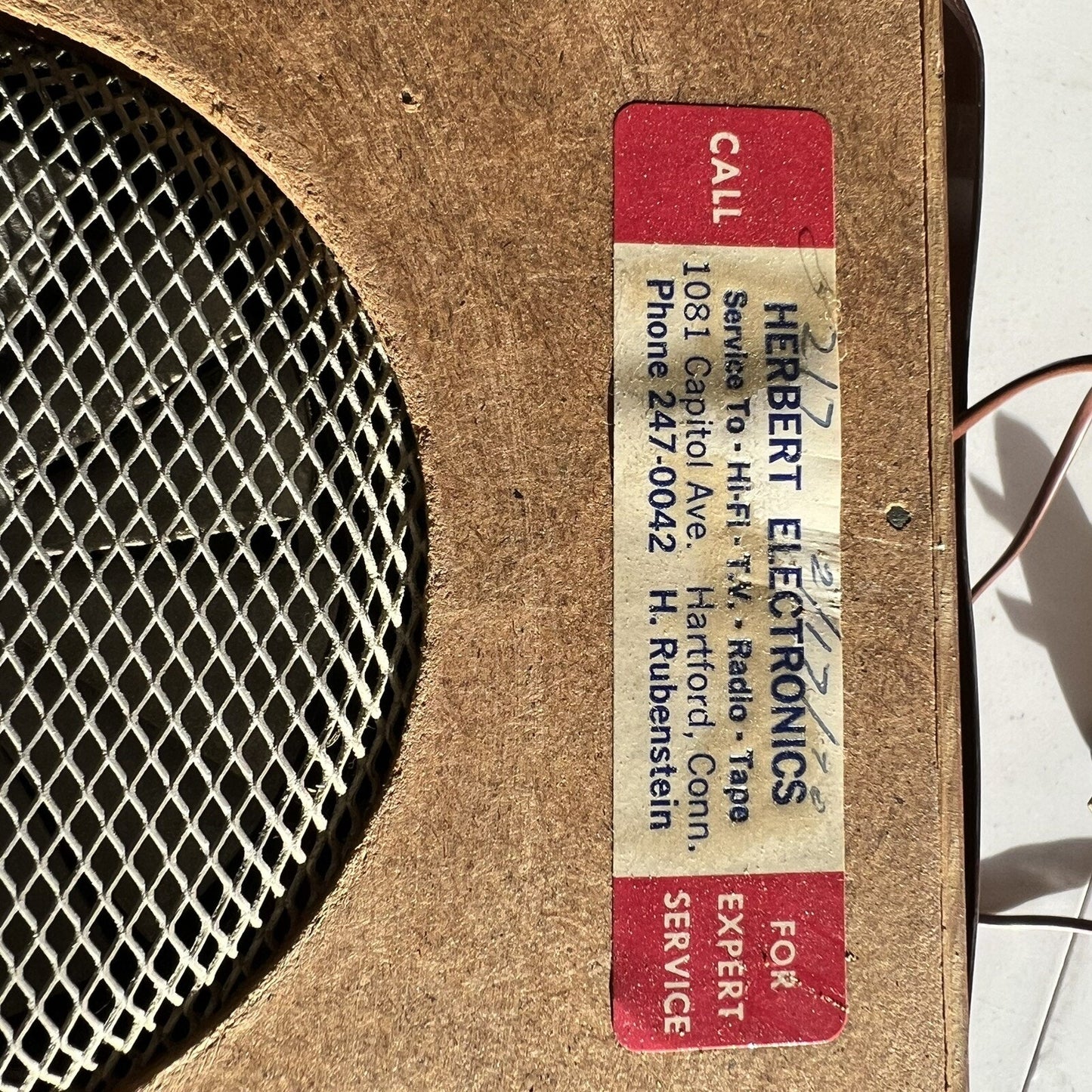 1955 WORKING Proton Magnetofon Modell 91 Norwegian Reel-to-Reel w/ Case & More