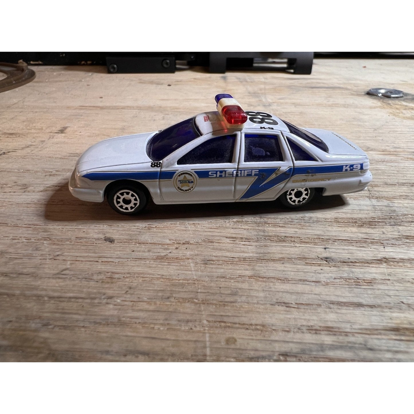 VTG Lot of 8 Diecast First Responder Cars Matchbox Maislo Jada Toys Playair Etc