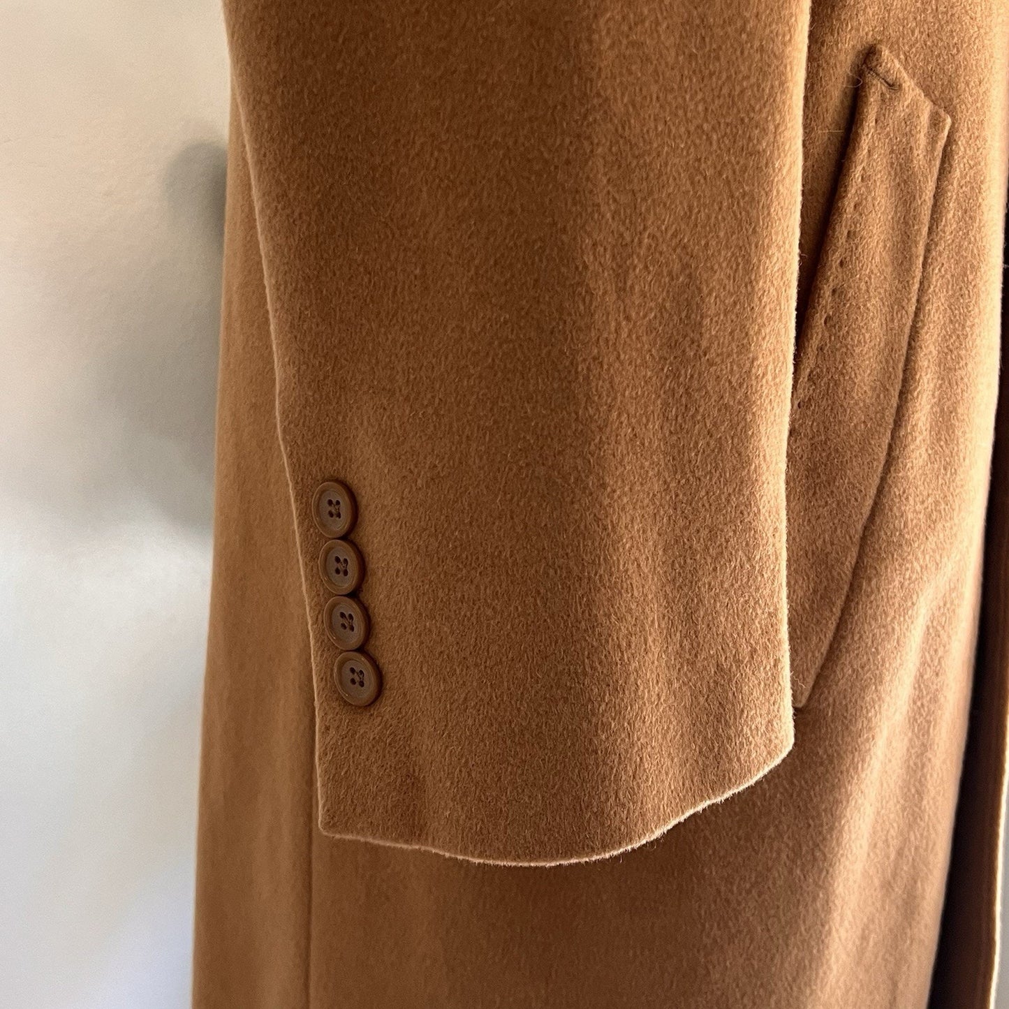 Riccardo Fazzi (38) Wool Cashmere Old Money Designer Topcoat Overcoat Trench