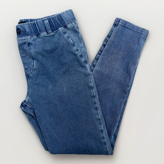 Betabrand Jegging 25” Small Skinny Jean Pull-On Yoga Comfort Stretch Denim