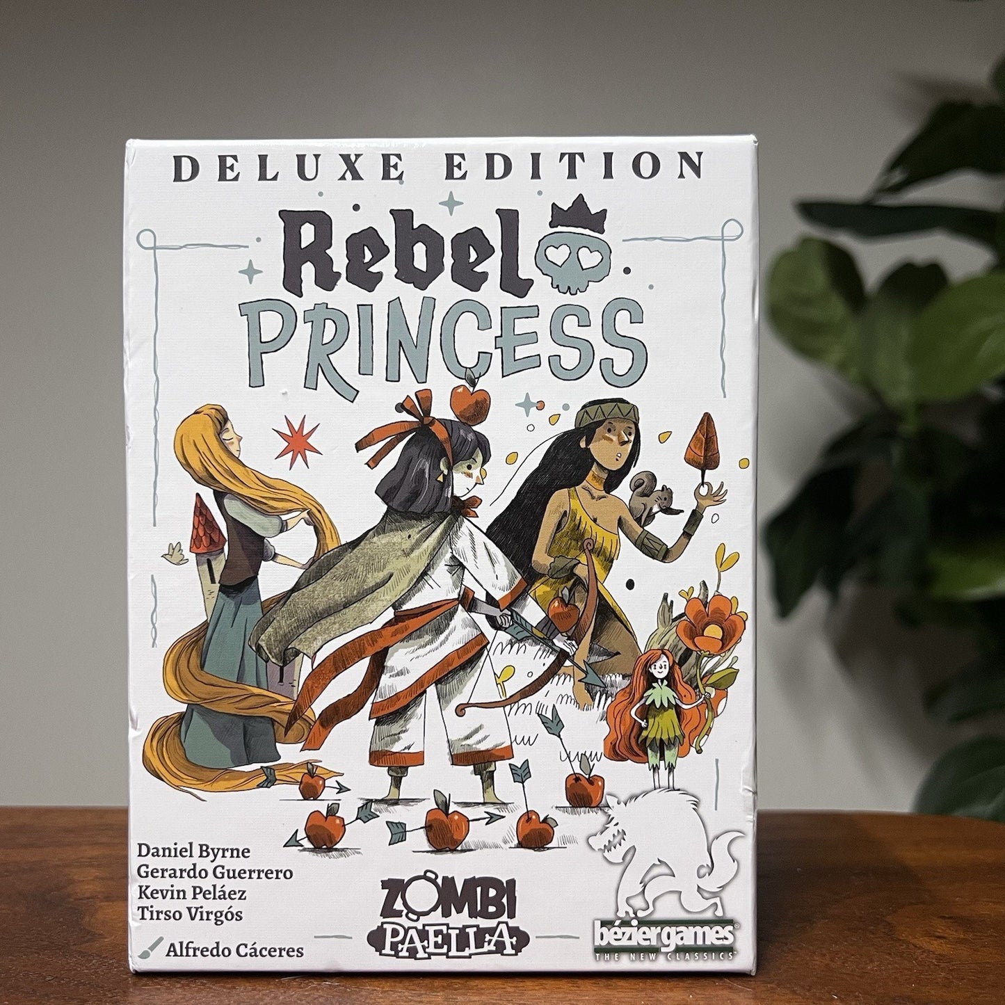 NEW Rebel Princess Deluxe Edition Fantasy Card Game Zombi Paella Ages 8+