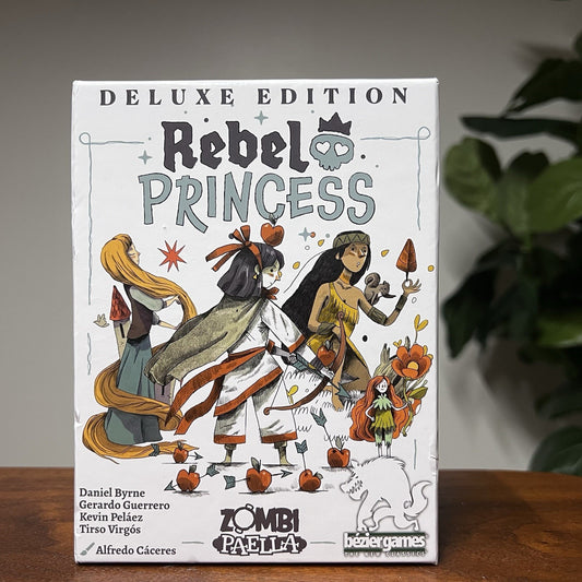NEW Rebel Princess Deluxe Edition Fantasy Card Game Zombi Paella Ages 8+