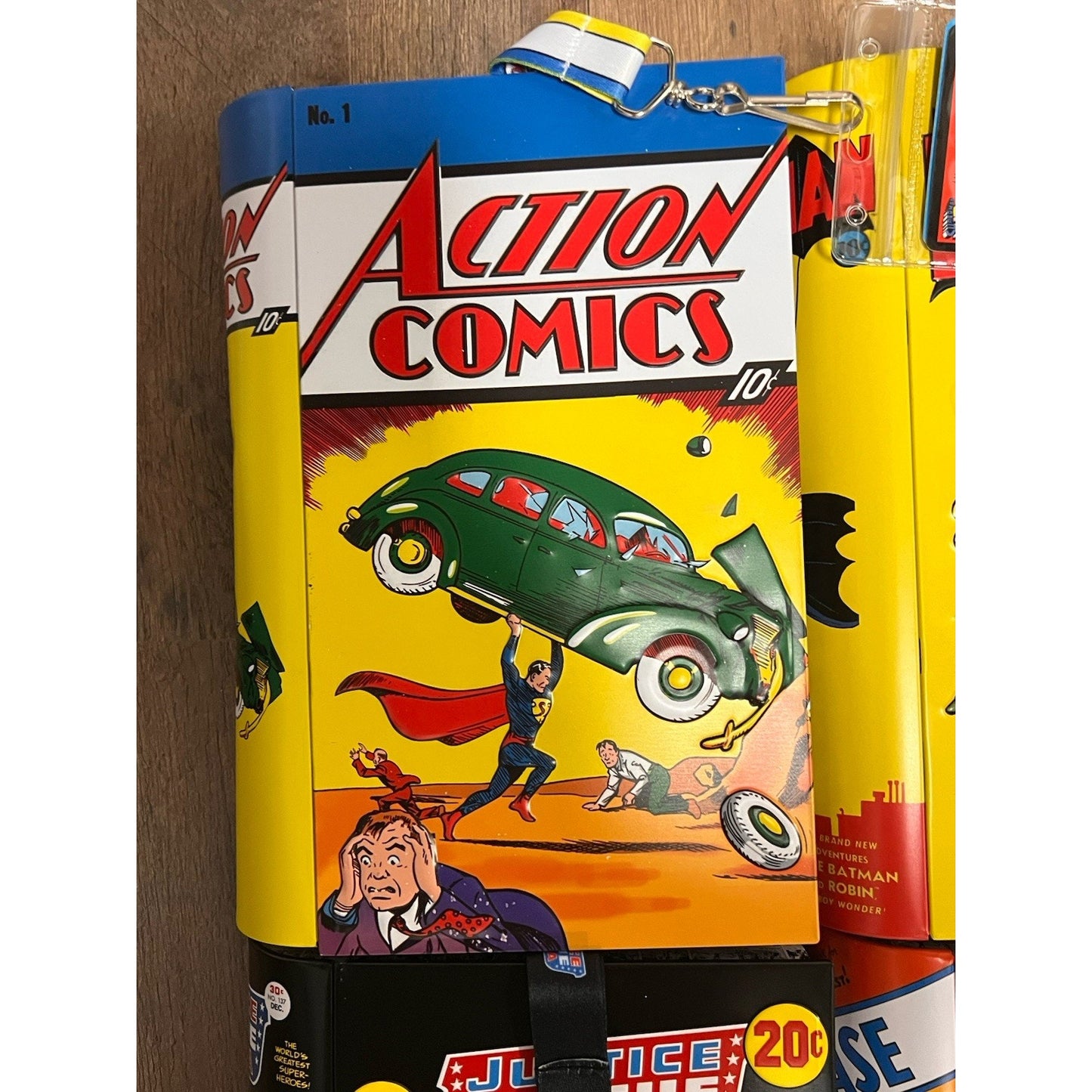 DC Comics 90th Anniversary AMC Popcorn Buckets Complete Set Of 6 w/ Lanyards