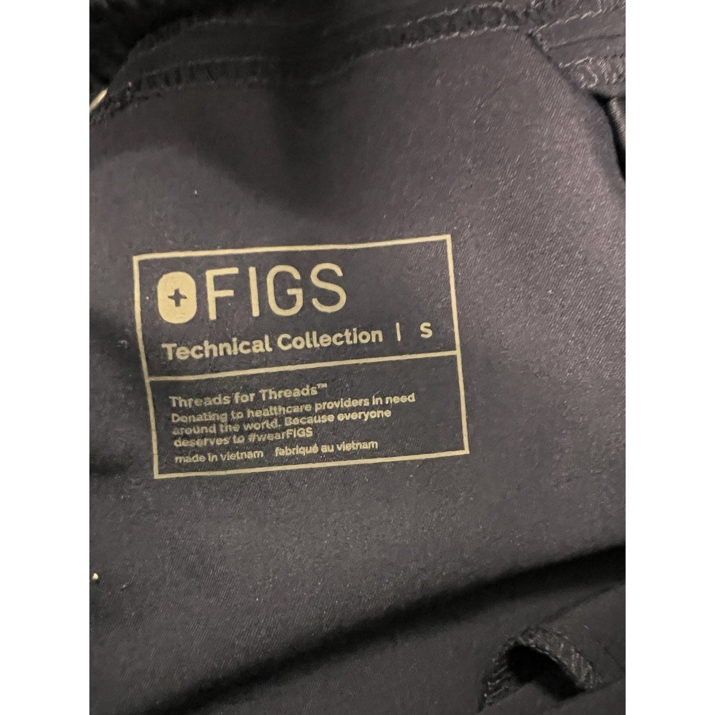FIGS Navy Jogger Scrub Pants Mens Size S