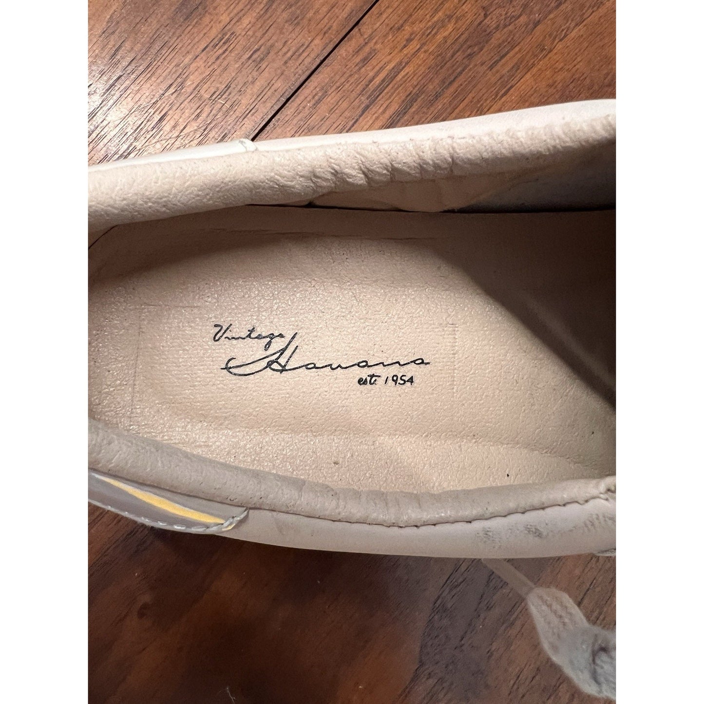 Vintage Havana By Carla Bone Pale Rose Women’s Slip On Sneaker Size 9