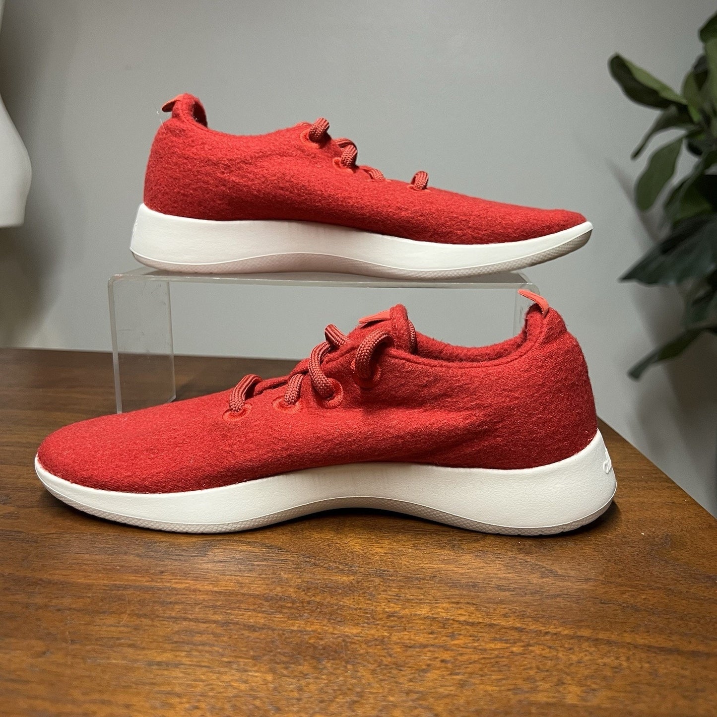 Allbirds Sz 6 Ltd Edition Wool Runners Tuke Marinara Red Washable Sneaker Shoe