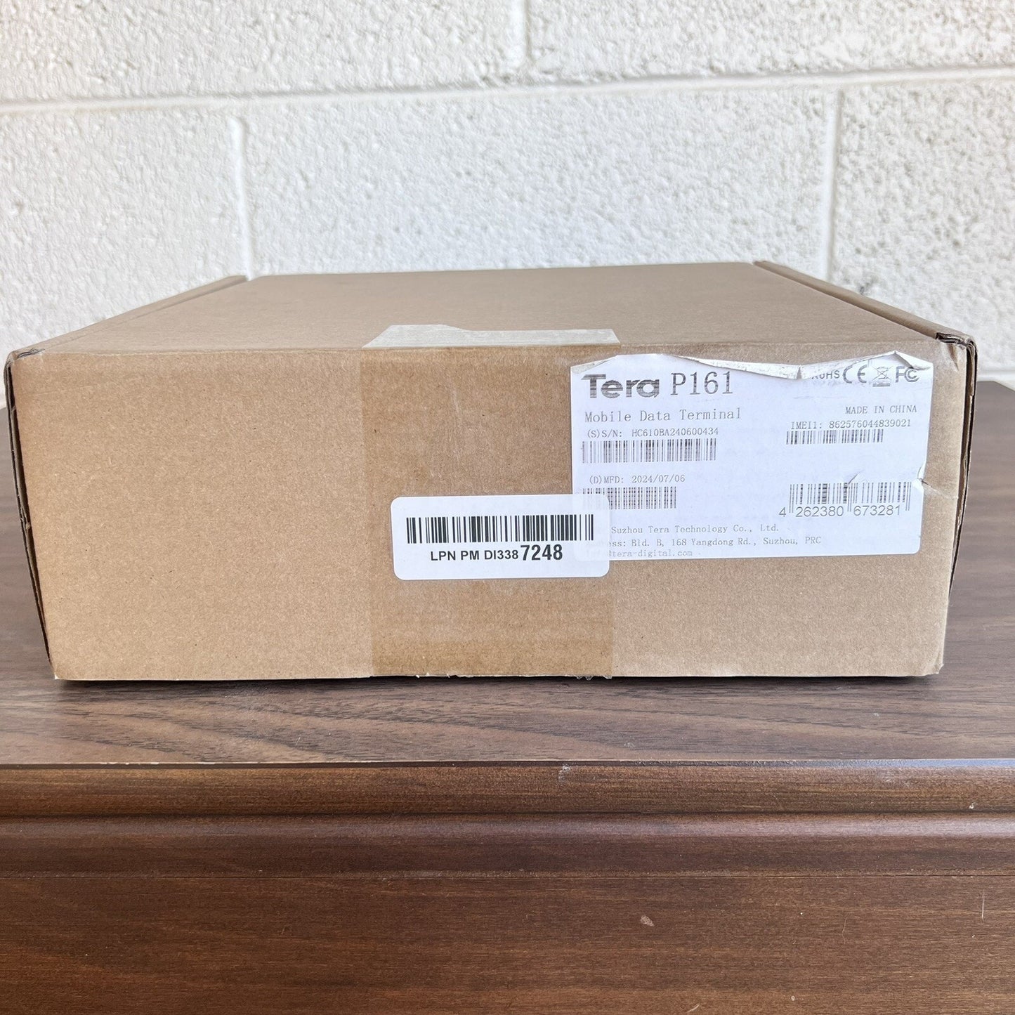 NEW $750 TERA Android 11 Barcode Scanner P161 13 Ft Range Zebra SE4750MR 6700mAh