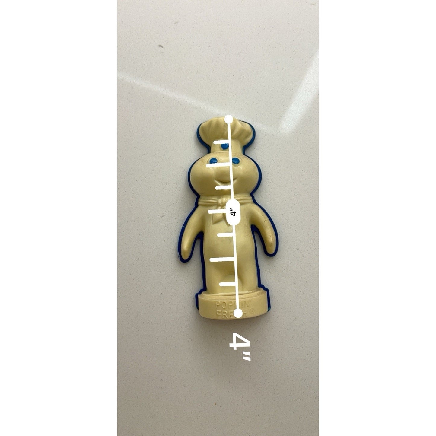 Vintage Pair of Pillsbury Dough Boy Pop N Fresh & Poppie Refrigerator Magnets