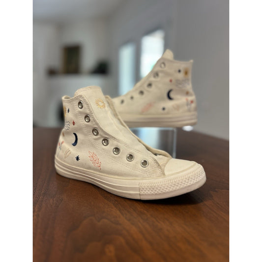 Chuck Taylor All Star Hi-top “It's Okay To Wander" Sneakers Mens Size 7.5