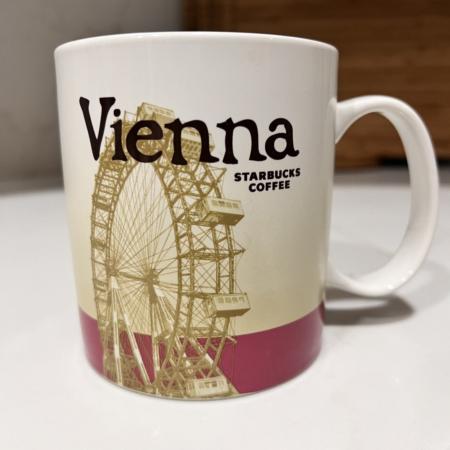 Starbucks 2015 Vienna Wien Austria Global Icon City Series Collectible Mug Cup