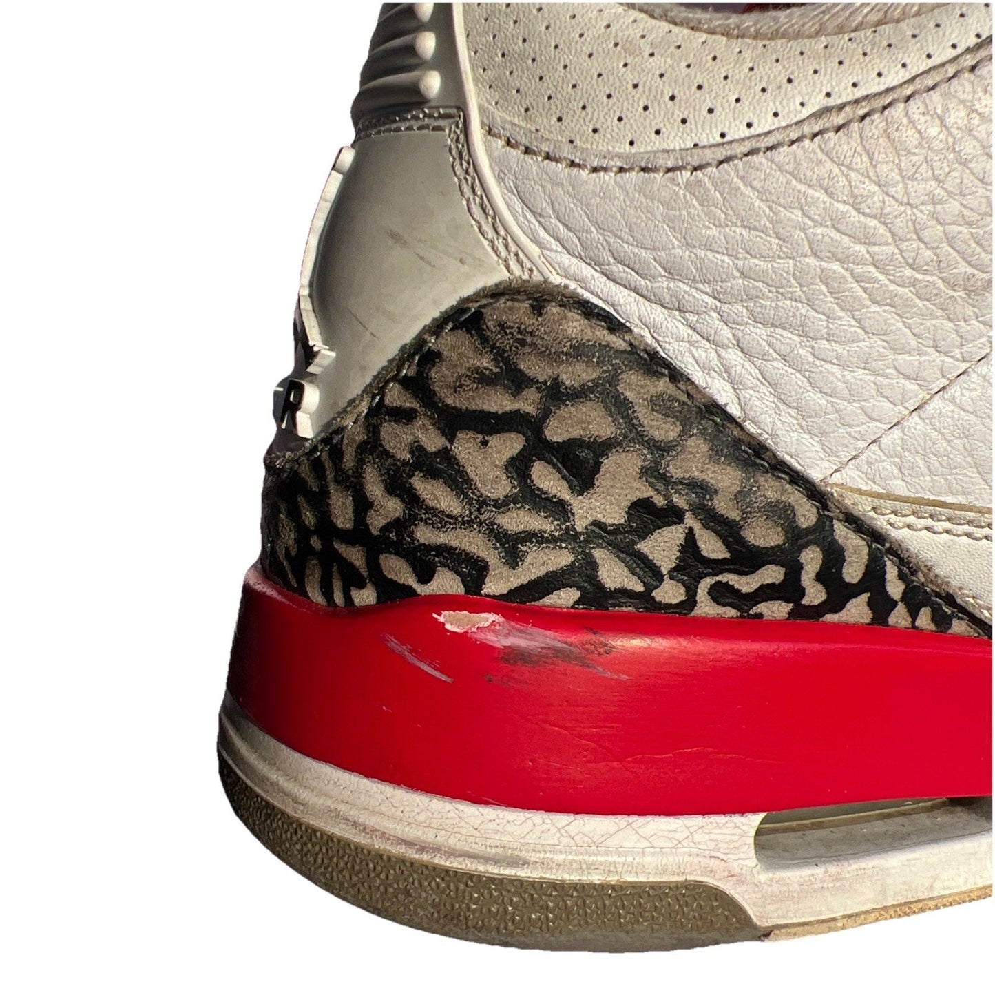 Nike Size 8.5 Air Jordan 3 Mid Cardinal Red