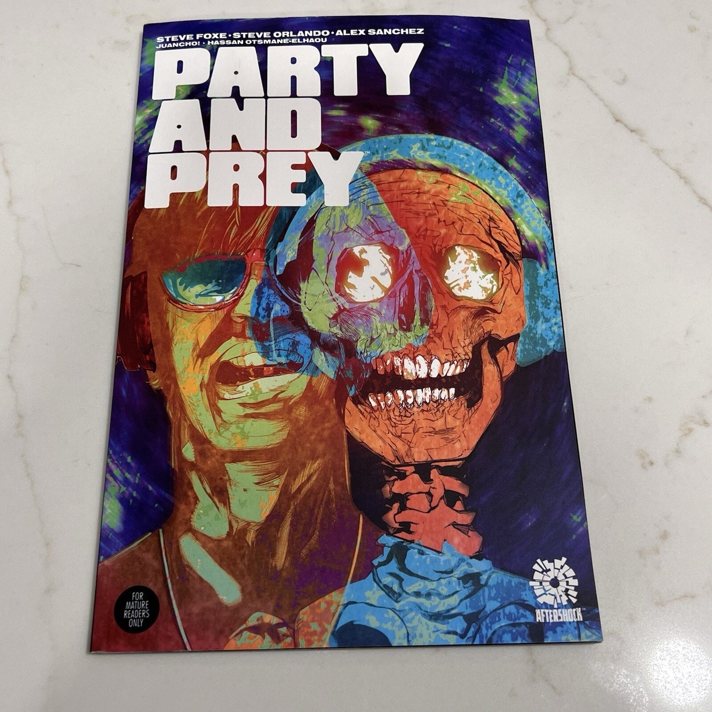 “Party and Prey” Queer Thriller Gay Mystery Horror Graphic Novel LGBTQ+