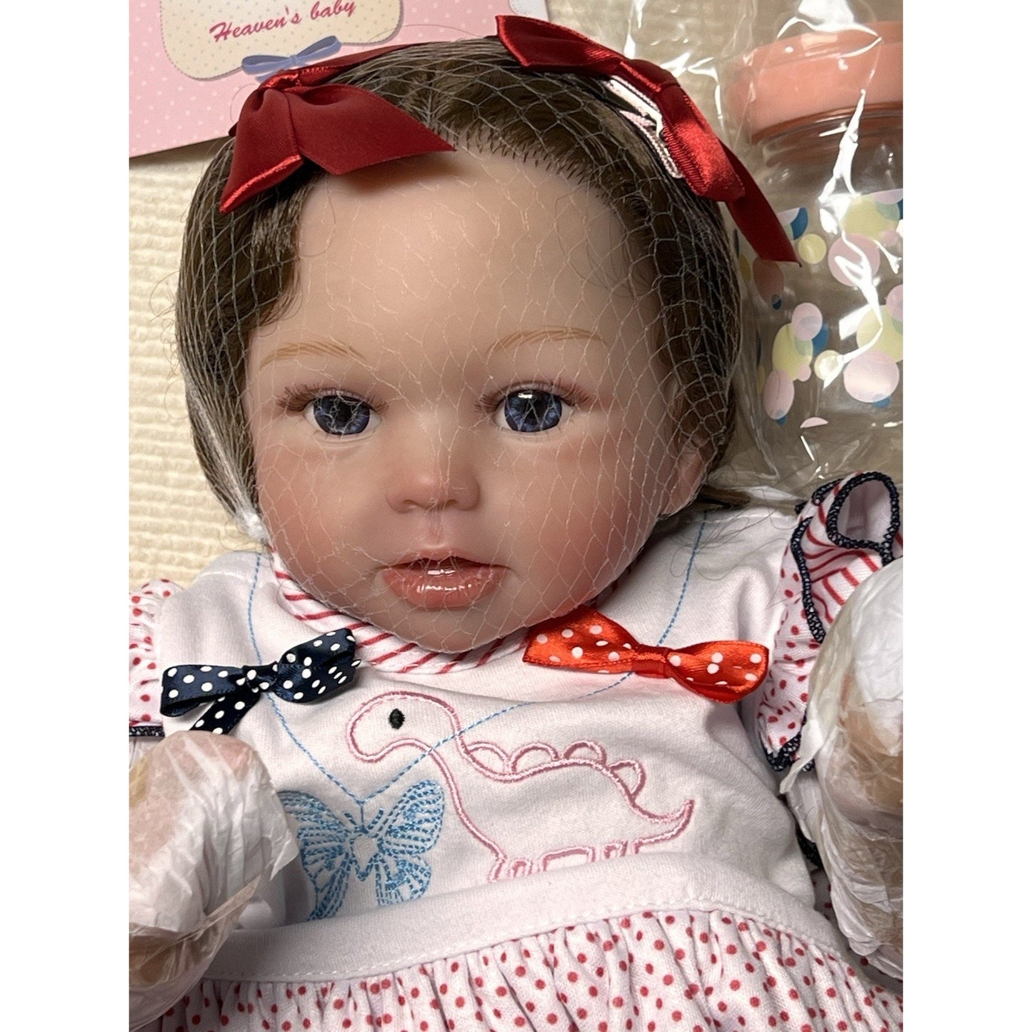 NIB Reborn Doll Heavens Baby Realistic Female Baby Doll
