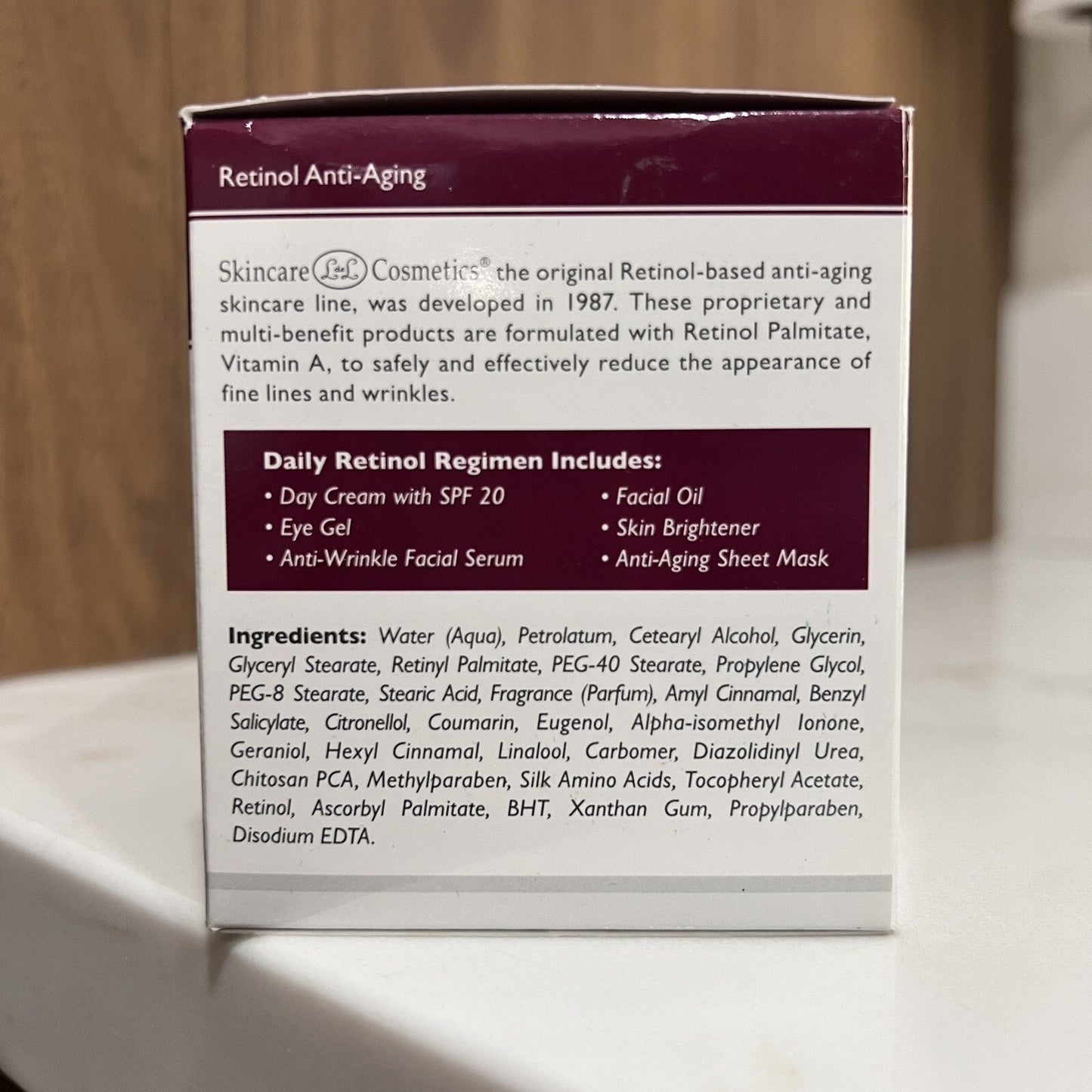 NEW Skincare Cosmetics RETINOL Vitamin A Night Cream Anti-Aging Resurface Aminos