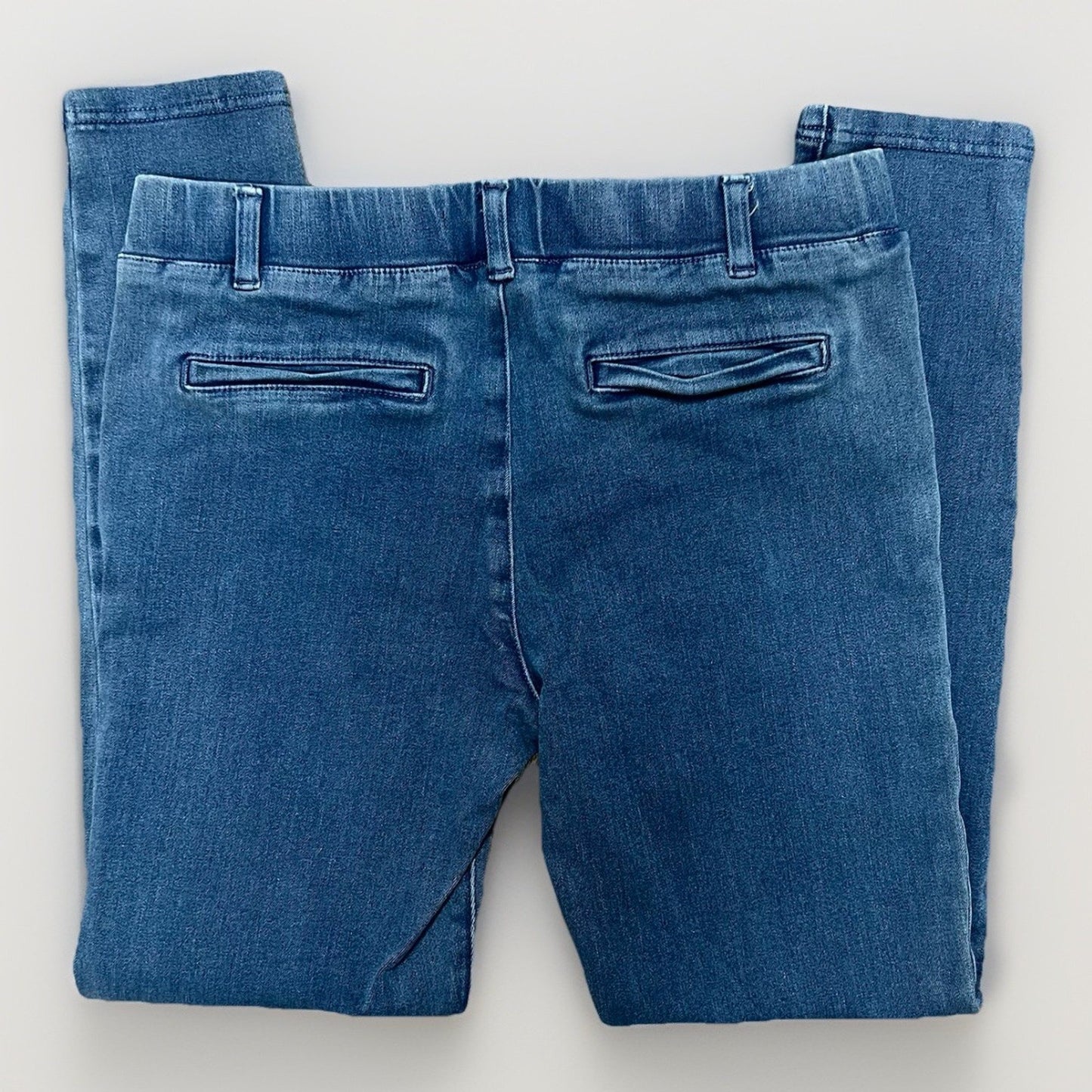 Betabrand Jegging 25” Small Skinny Jean Pull-On Yoga Comfort Stretch Denim