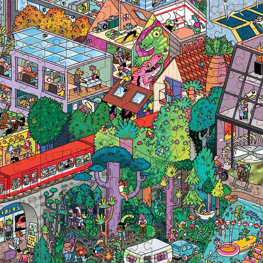 NEW Magic Puzzle Company “Big Rock City” 1000 Piece Jigsaw TikTok 28x21”