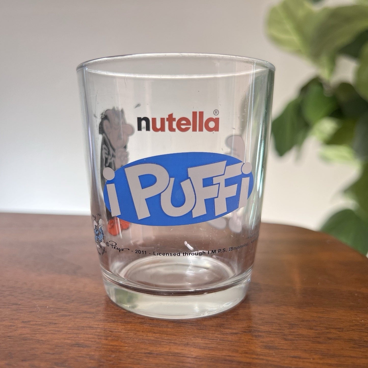 Smurfs Nutella 2011 Collectible Glass I Puffi Azreal Collectible Promo Gargamel