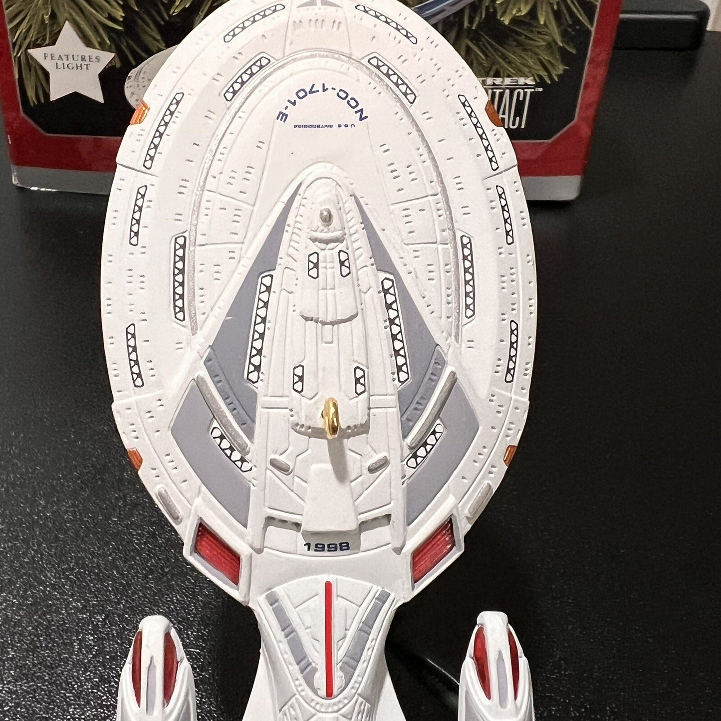 Hallmark Ornament 1998 Star Trek: First Contact U.S.S. Enterprise NCC-1701-F3