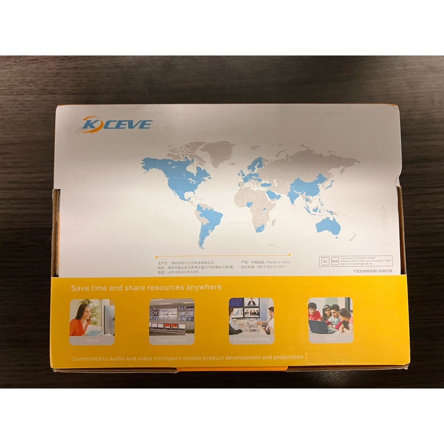 KCEVE 4K HDMI USB3.0 KVM Switch 4x1 Model KC-KVM401A *BRAND NEW*