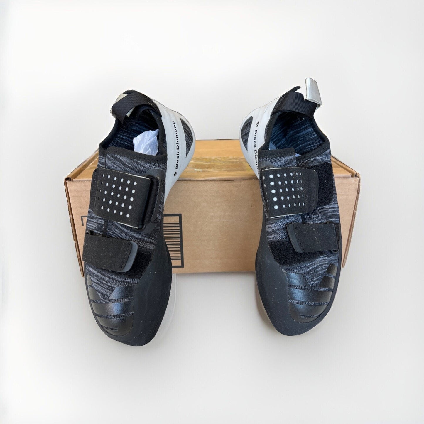 Black Diamond Zone Men 8.5 Women 9.5 High Volume Unisex Climbing Shoe Aluminum
