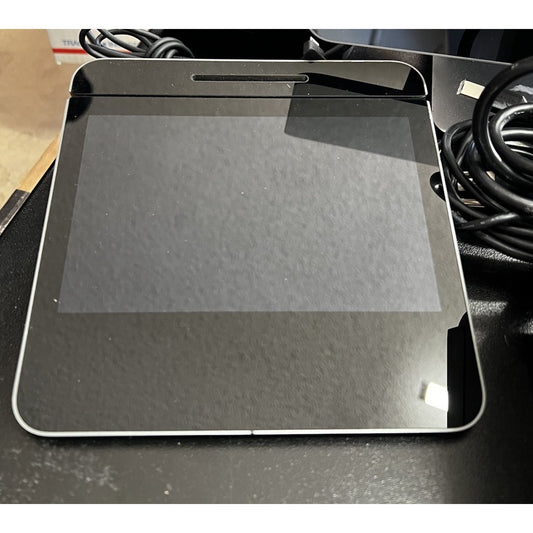 Square Register POS System - Black Rear Facing Customer Screen / Card Swipe