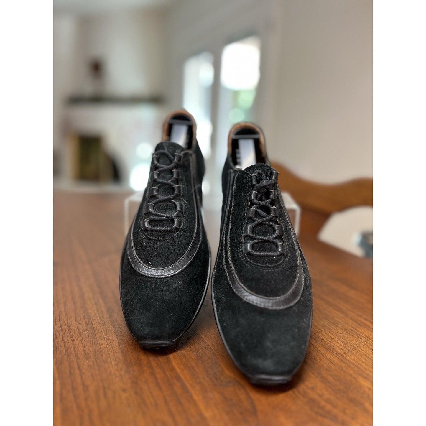 Celty European Adult Unisex Driving Shoes Black Sneakers Size M6.5/W8.5