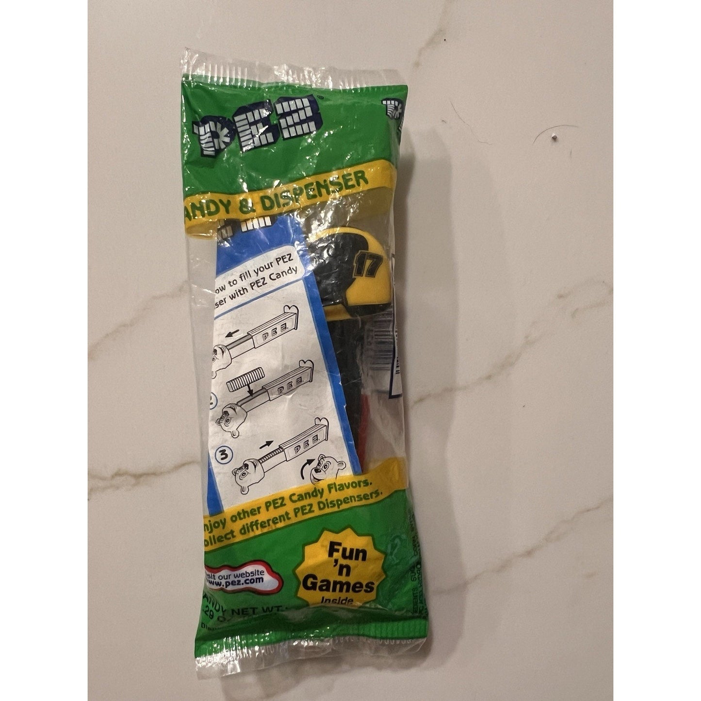 Vintage NASCAR Matt Kenseth #17 PEZ Dispenser - UNOPENED