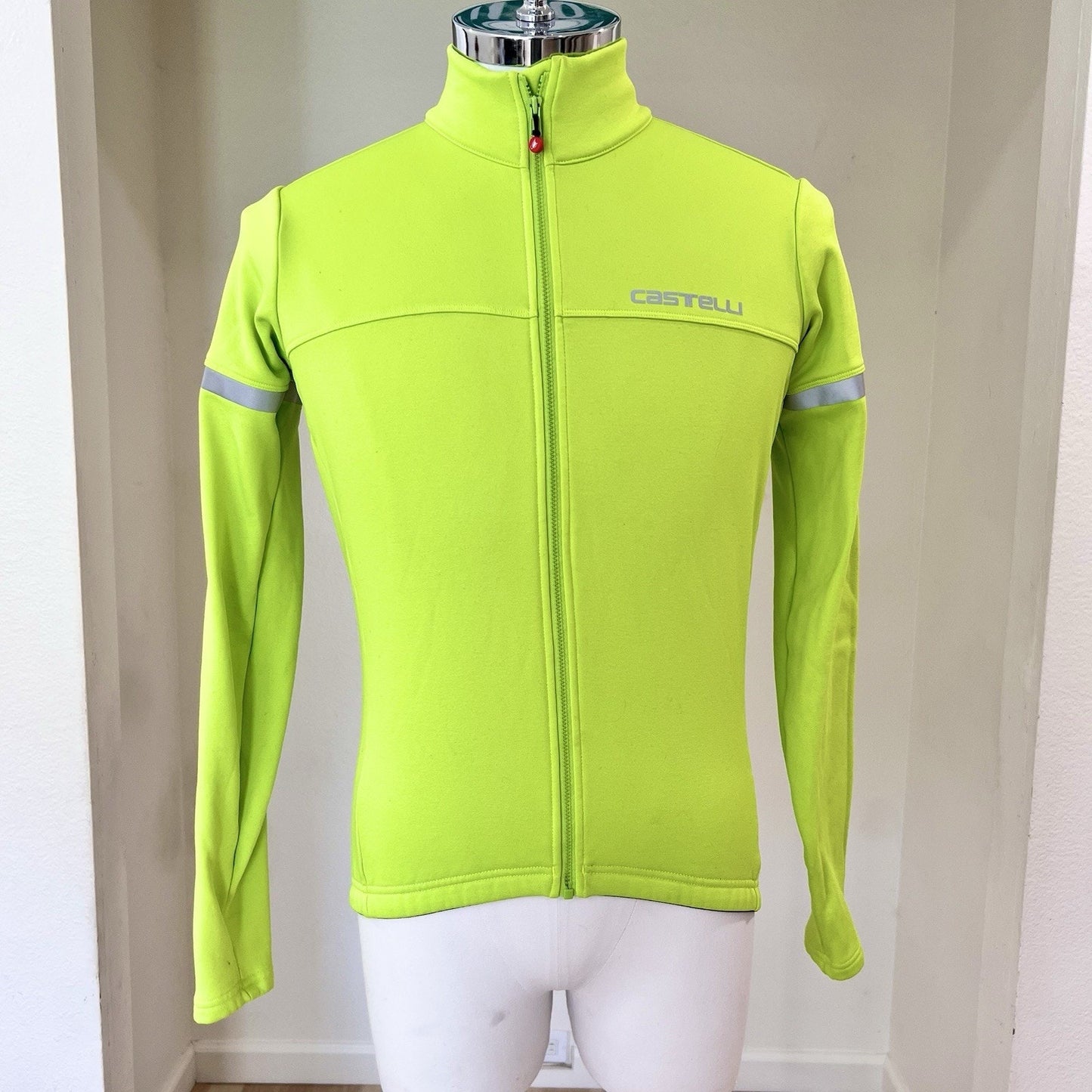 CASTELLI Men's Fondo 2 Jersey Large Full-Zip Mens Fleece Jacket Layering