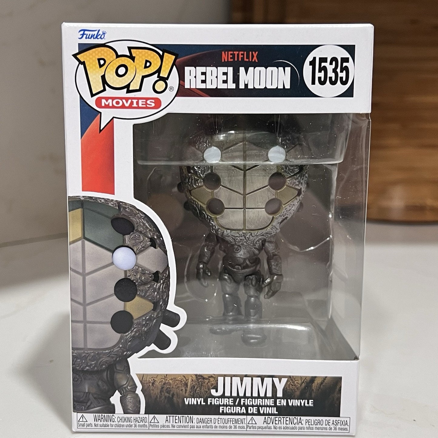 Funko POP! Movies Rebel Moon Jimmy #1535 Netflix NISB New Unopened
