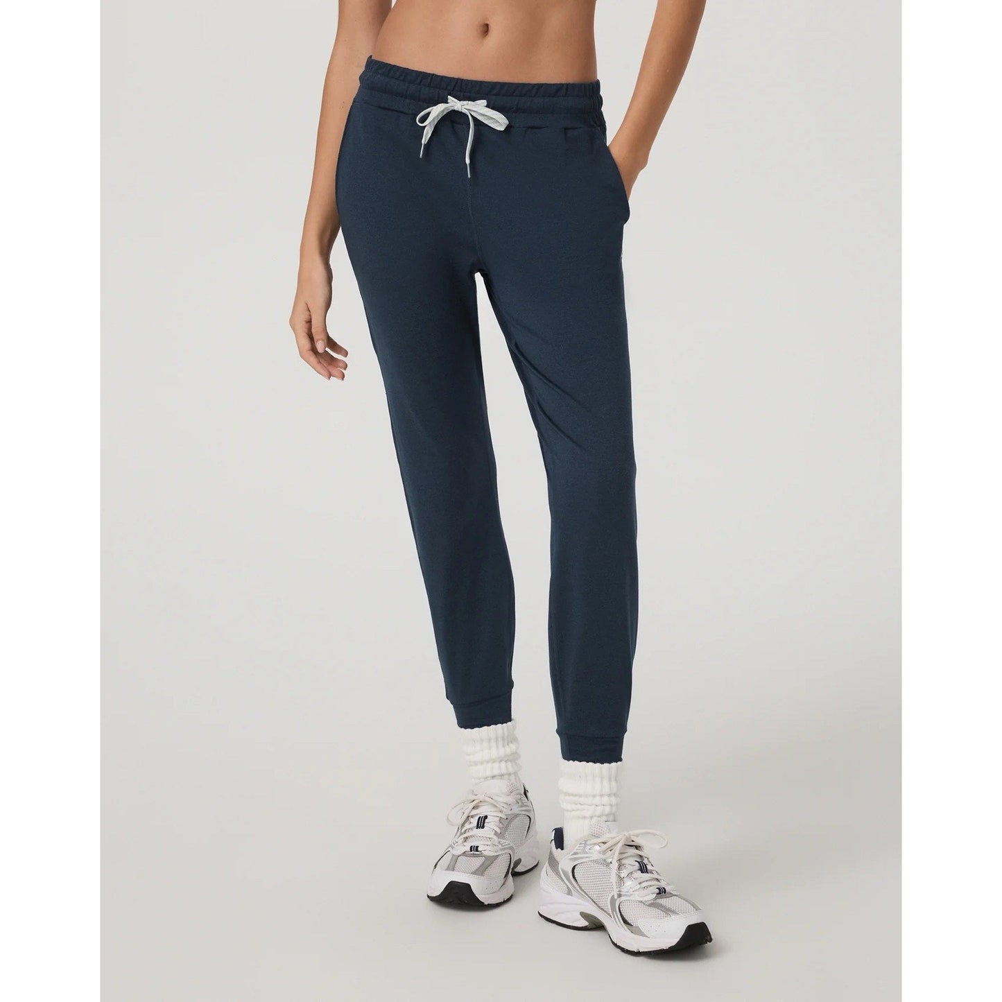 Vuori Performance Jogger Womens XS DreamKnit VW303 Lounge Midnight Heather Blue