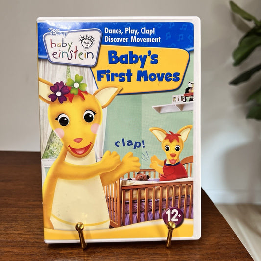 Disney's Baby Einstein: First Moves (DVD 2009) Music Dance Play Discover 12 Mos.